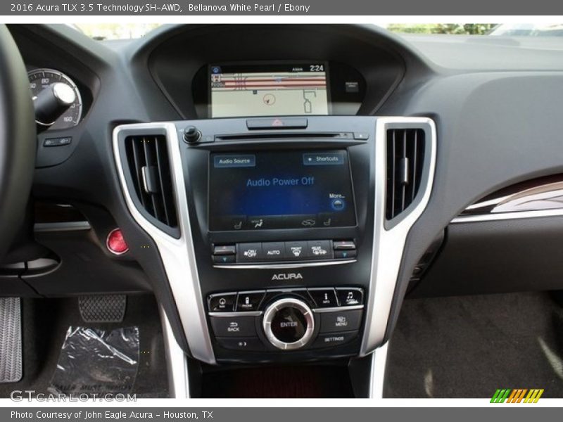 Bellanova White Pearl / Ebony 2016 Acura TLX 3.5 Technology SH-AWD