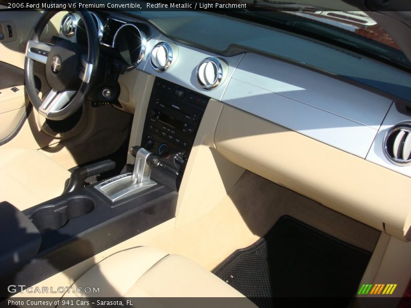 Redfire Metallic / Light Parchment 2006 Ford Mustang V6 Premium Convertible