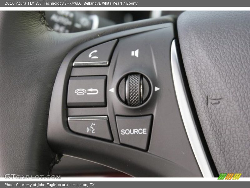 Bellanova White Pearl / Ebony 2016 Acura TLX 3.5 Technology SH-AWD