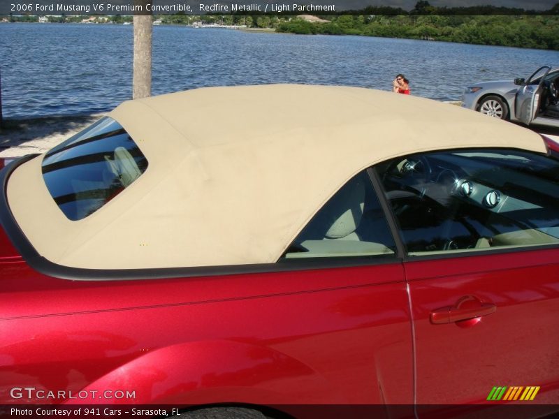 Redfire Metallic / Light Parchment 2006 Ford Mustang V6 Premium Convertible