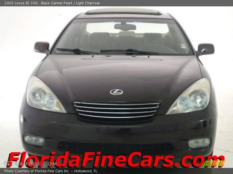 Black Garnet Pearl / Light Charcoal 2003 Lexus ES 300