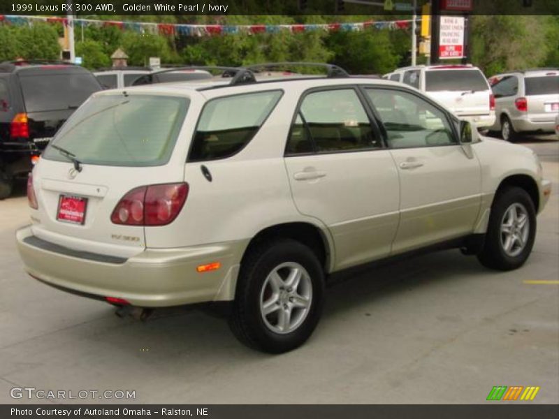 Golden White Pearl / Ivory 1999 Lexus RX 300 AWD