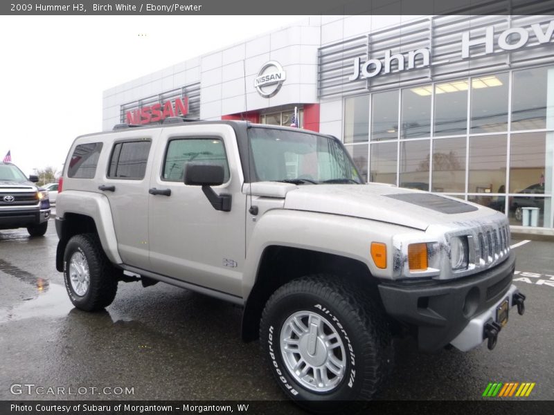 Birch White / Ebony/Pewter 2009 Hummer H3