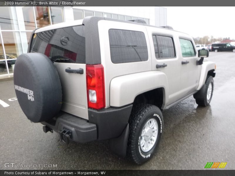 Birch White / Ebony/Pewter 2009 Hummer H3