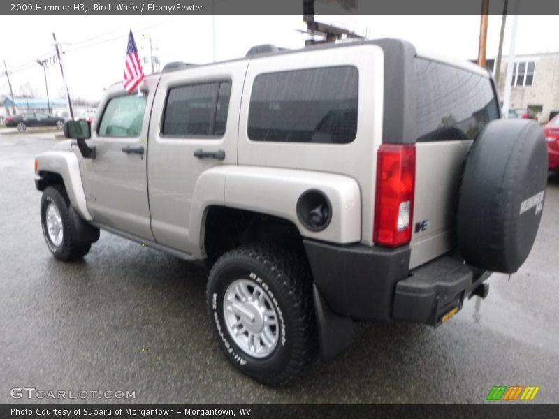 Birch White / Ebony/Pewter 2009 Hummer H3