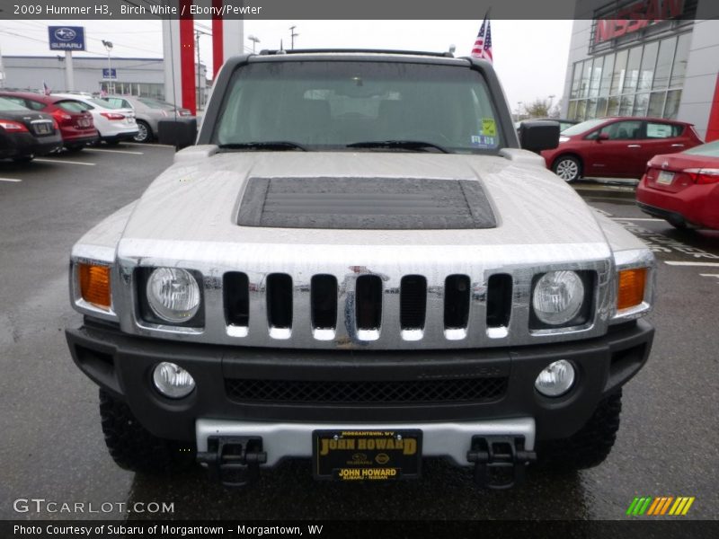 Birch White / Ebony/Pewter 2009 Hummer H3