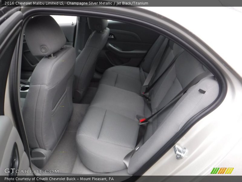 Champagne Silver Metallic / Jet Black/Titanium 2016 Chevrolet Malibu Limited LS