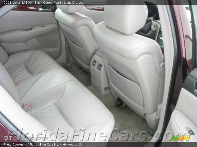 Black Garnet Pearl / Light Charcoal 2003 Lexus ES 300