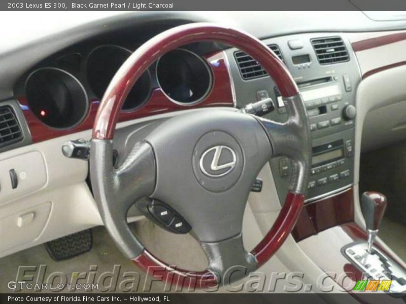 Black Garnet Pearl / Light Charcoal 2003 Lexus ES 300