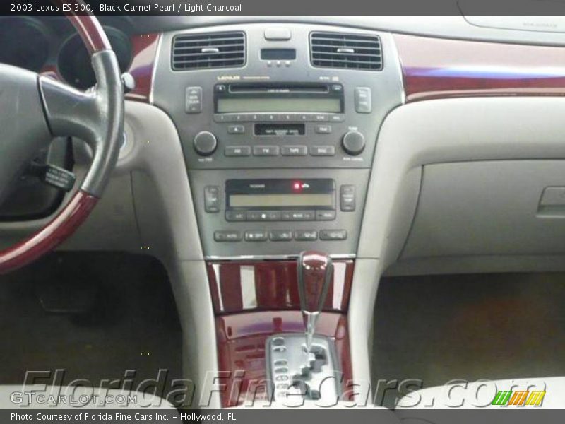 Black Garnet Pearl / Light Charcoal 2003 Lexus ES 300