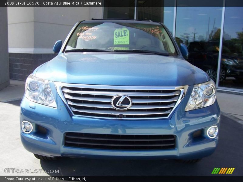 Costa Azul Blue Mica / Cashmere 2009 Lexus LX 570