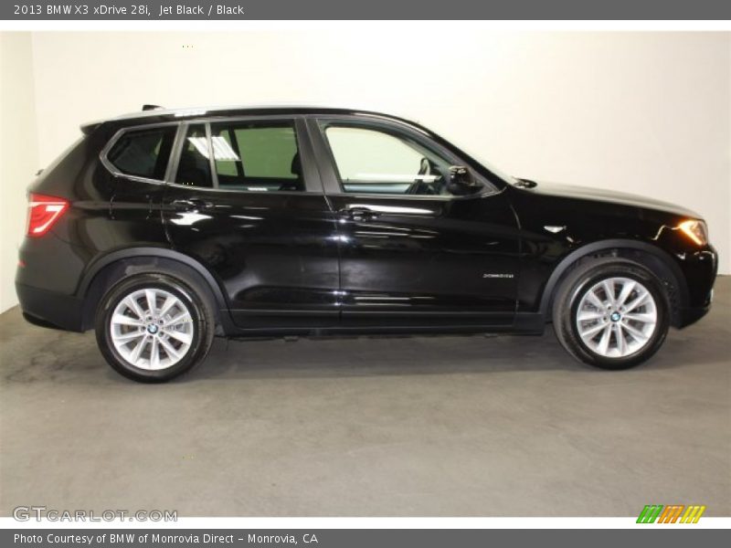 Jet Black / Black 2013 BMW X3 xDrive 28i