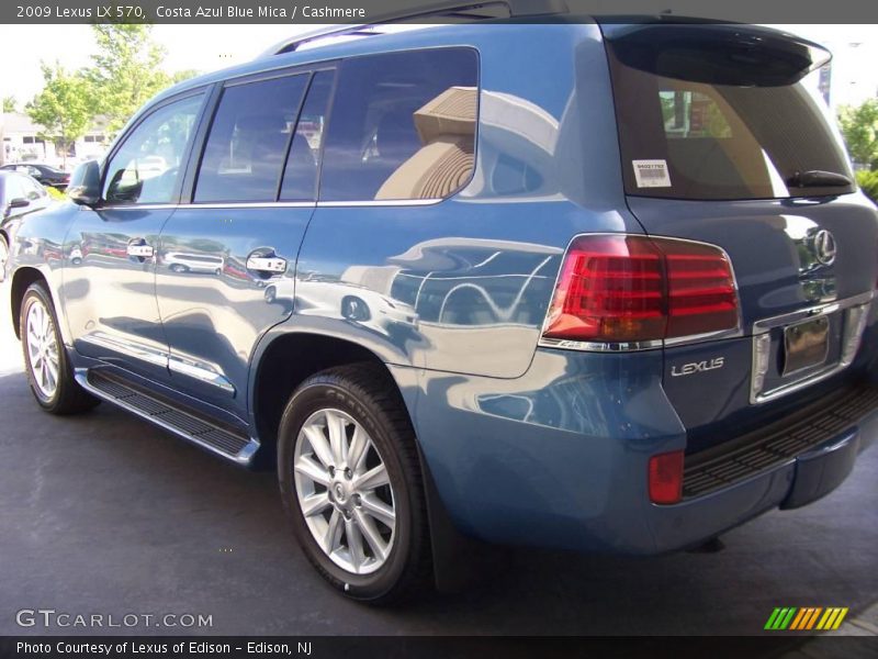 Costa Azul Blue Mica / Cashmere 2009 Lexus LX 570