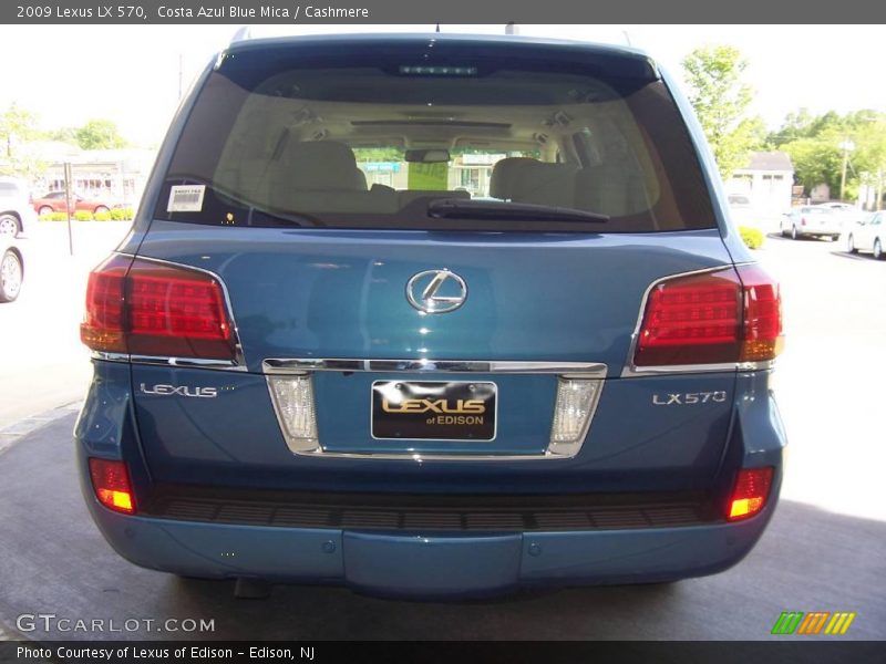 Costa Azul Blue Mica / Cashmere 2009 Lexus LX 570