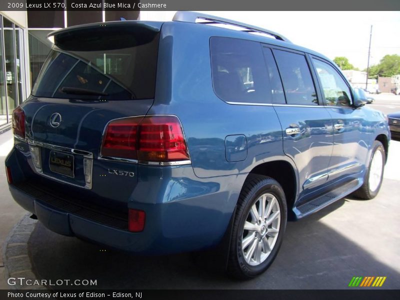 Costa Azul Blue Mica / Cashmere 2009 Lexus LX 570