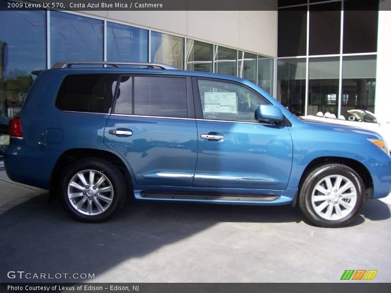 Costa Azul Blue Mica / Cashmere 2009 Lexus LX 570