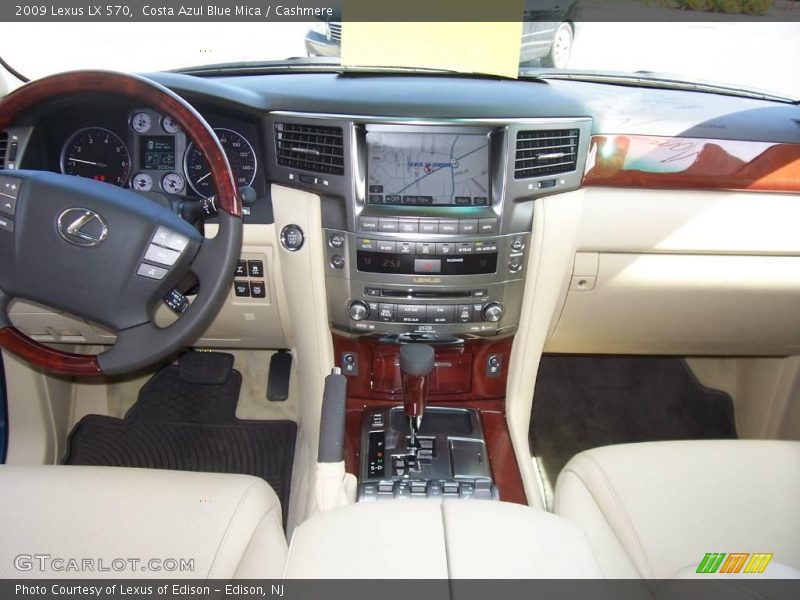 Costa Azul Blue Mica / Cashmere 2009 Lexus LX 570
