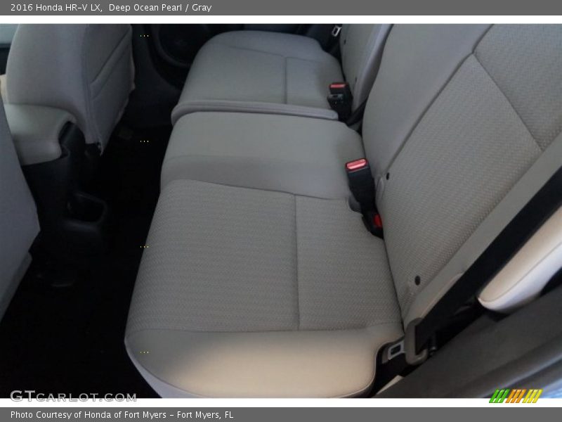 Deep Ocean Pearl / Gray 2016 Honda HR-V LX