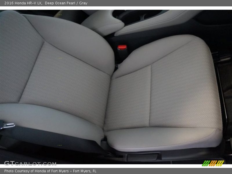 Deep Ocean Pearl / Gray 2016 Honda HR-V LX