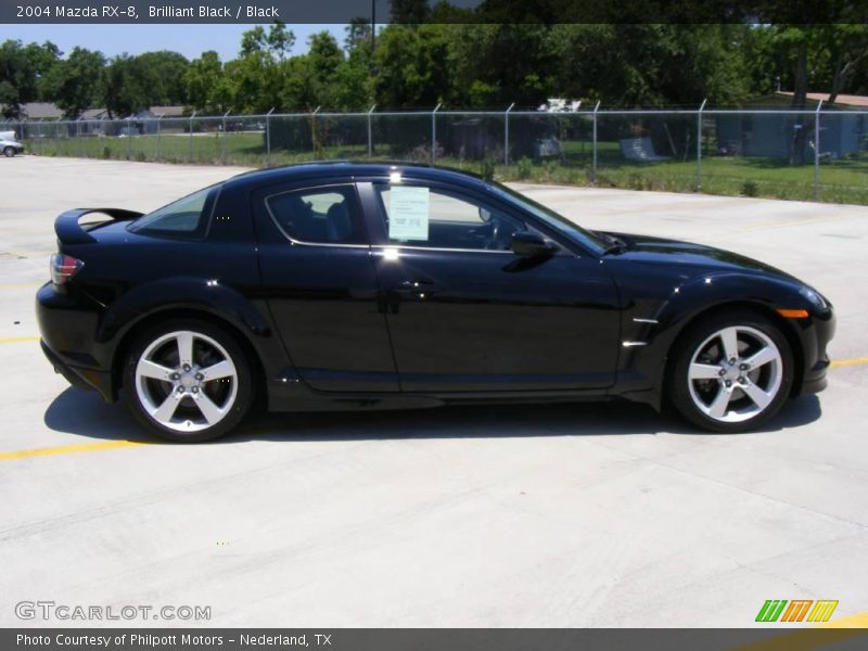 Brilliant Black / Black 2004 Mazda RX-8