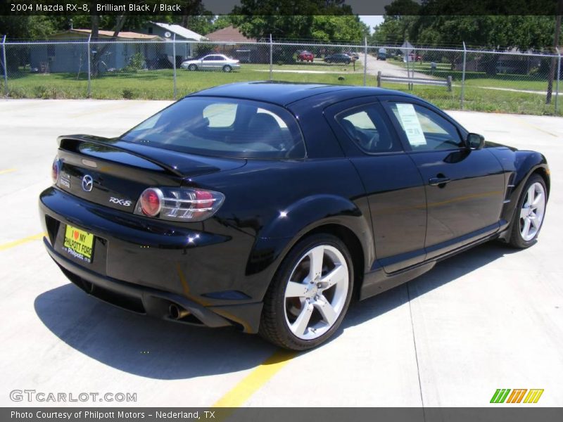 Brilliant Black / Black 2004 Mazda RX-8