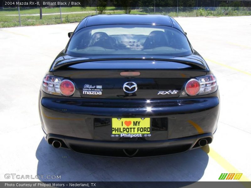 Brilliant Black / Black 2004 Mazda RX-8