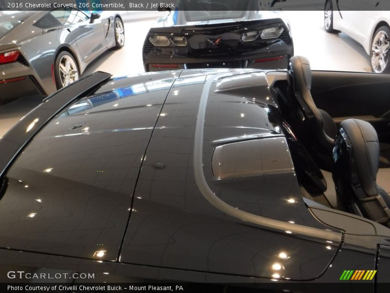 Black / Jet Black 2016 Chevrolet Corvette Z06 Convertible