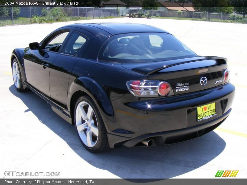Brilliant Black / Black 2004 Mazda RX-8