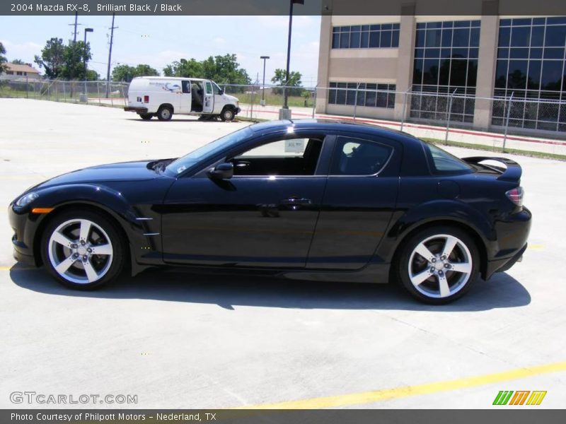 Brilliant Black / Black 2004 Mazda RX-8