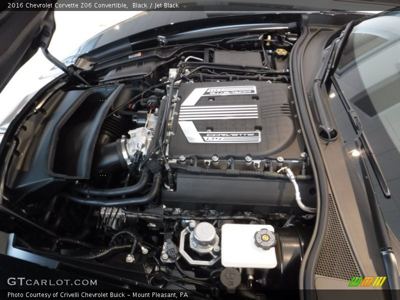  2016 Corvette Z06 Convertible Engine - 6.2 Liter Supercharged DI OHV 16-Valve VVT V8