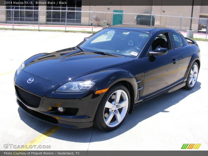 Brilliant Black / Black 2004 Mazda RX-8