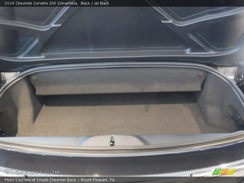 Black / Jet Black 2016 Chevrolet Corvette Z06 Convertible