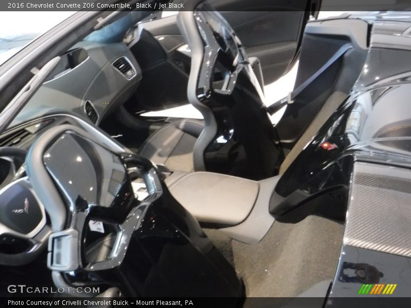 Black / Jet Black 2016 Chevrolet Corvette Z06 Convertible