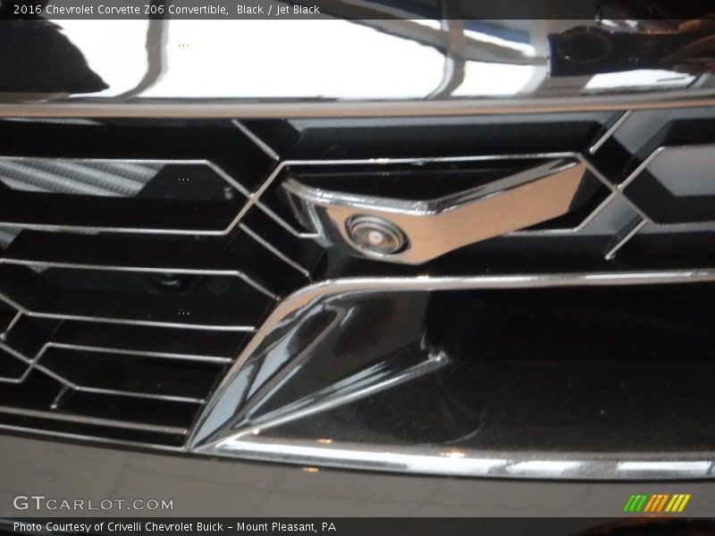 Black / Jet Black 2016 Chevrolet Corvette Z06 Convertible