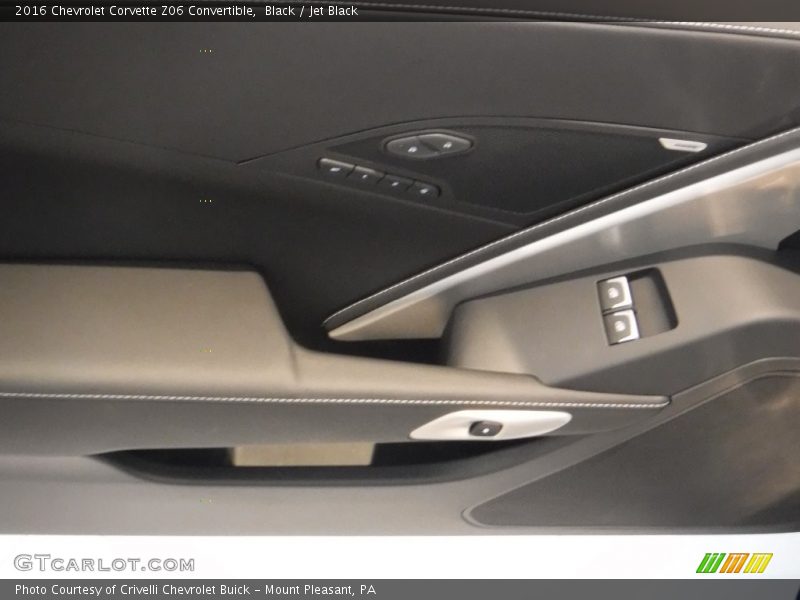 Black / Jet Black 2016 Chevrolet Corvette Z06 Convertible