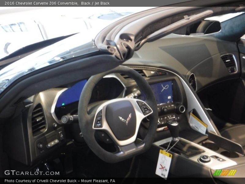 Black / Jet Black 2016 Chevrolet Corvette Z06 Convertible