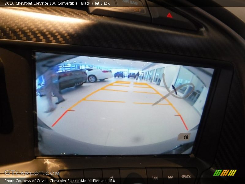 Black / Jet Black 2016 Chevrolet Corvette Z06 Convertible