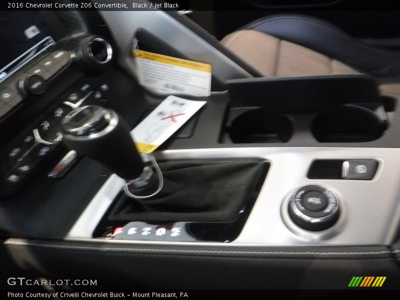 Black / Jet Black 2016 Chevrolet Corvette Z06 Convertible