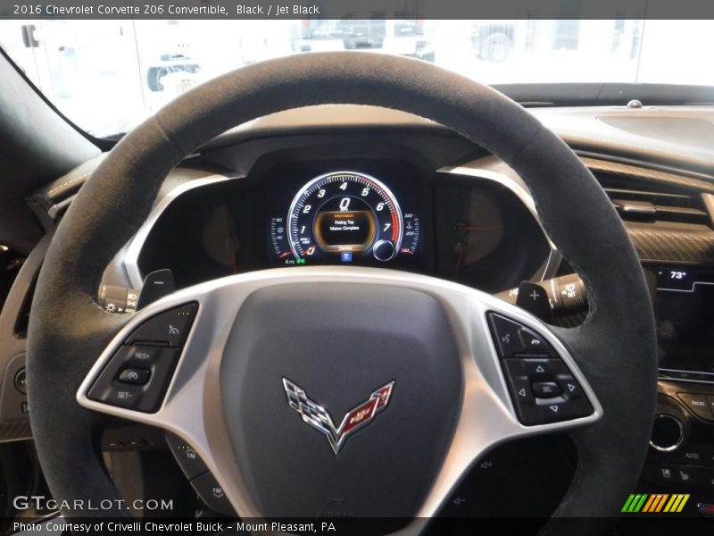 Black / Jet Black 2016 Chevrolet Corvette Z06 Convertible