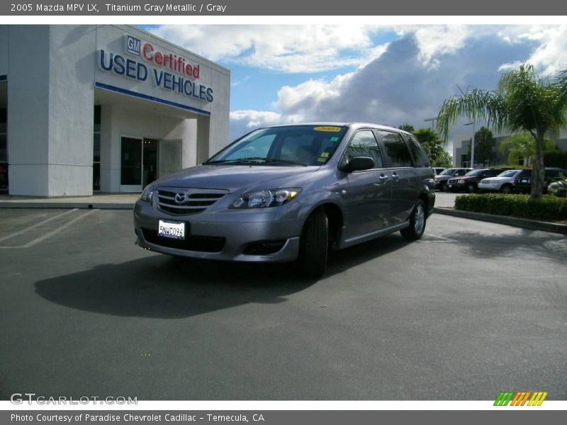 Titanium Gray Metallic / Gray 2005 Mazda MPV LX