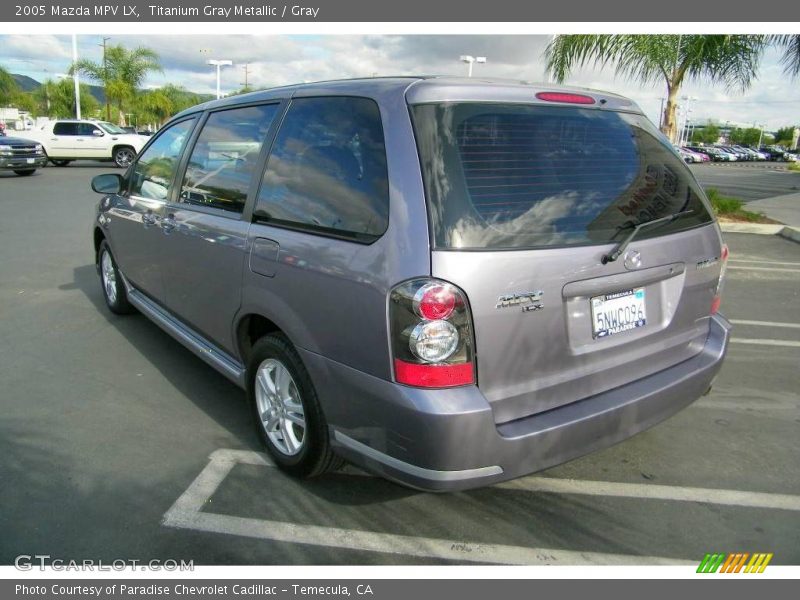 Titanium Gray Metallic / Gray 2005 Mazda MPV LX