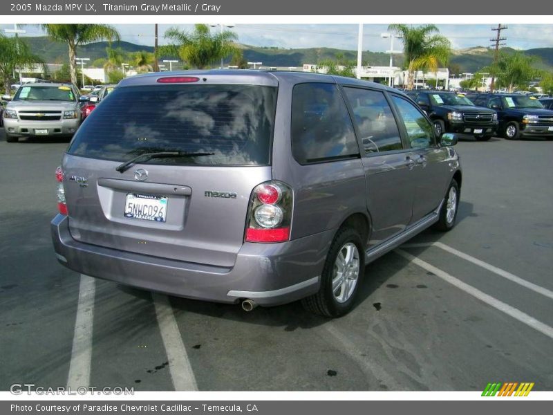Titanium Gray Metallic / Gray 2005 Mazda MPV LX