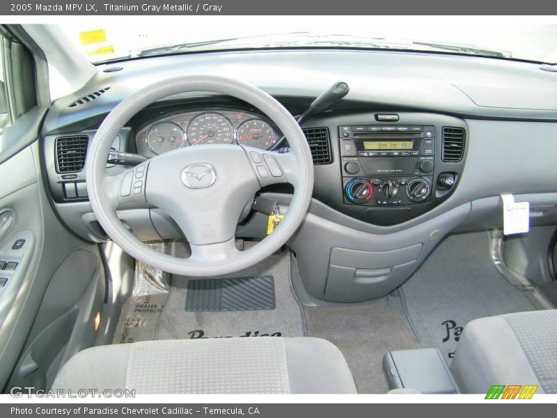 Titanium Gray Metallic / Gray 2005 Mazda MPV LX