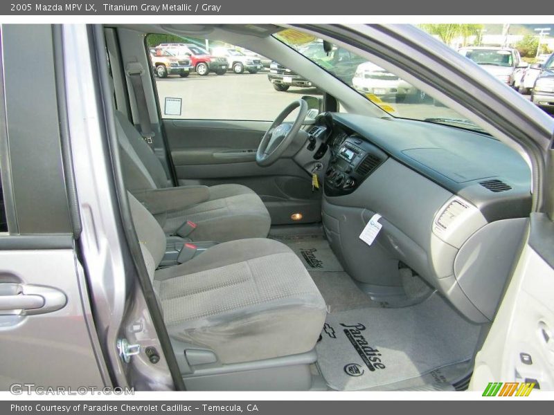 Titanium Gray Metallic / Gray 2005 Mazda MPV LX