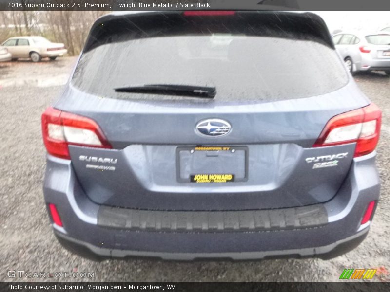 Twilight Blue Metallic / Slate Black 2016 Subaru Outback 2.5i Premium