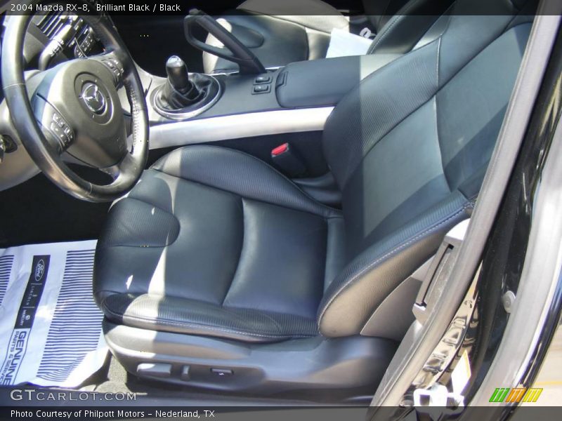 Brilliant Black / Black 2004 Mazda RX-8