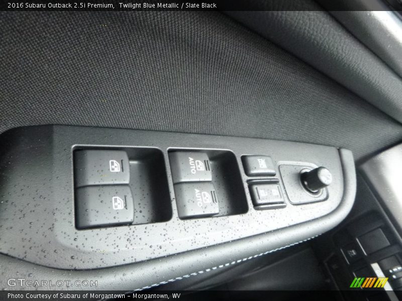 Twilight Blue Metallic / Slate Black 2016 Subaru Outback 2.5i Premium