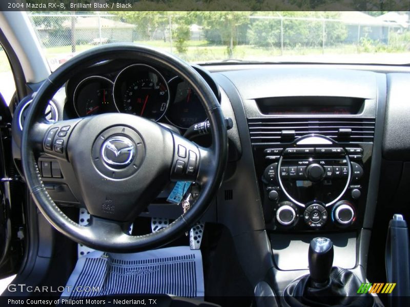 Brilliant Black / Black 2004 Mazda RX-8