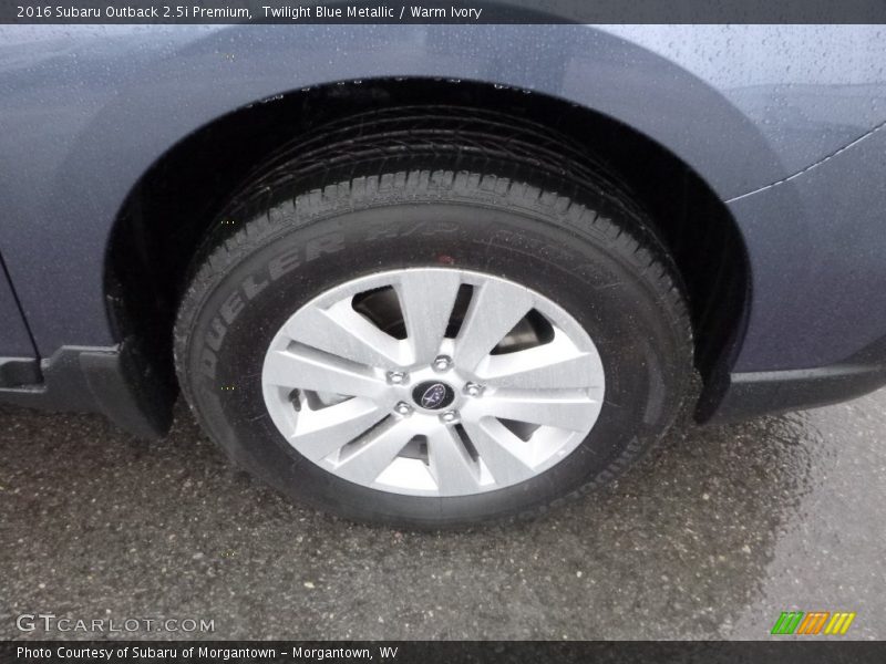 Twilight Blue Metallic / Warm Ivory 2016 Subaru Outback 2.5i Premium