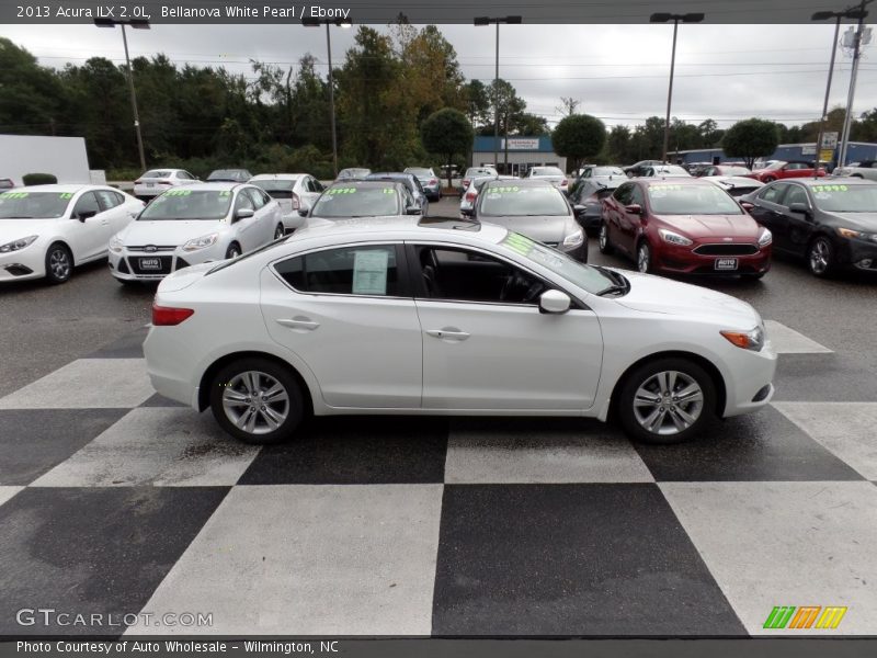 Bellanova White Pearl / Ebony 2013 Acura ILX 2.0L
